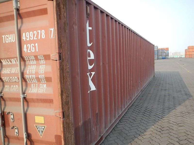 40ft Cargo Worthy B Grade Shipping Containers For Sale 