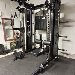 All In One Home Gym🔹Dual Cable Machine🔹Squat Rack