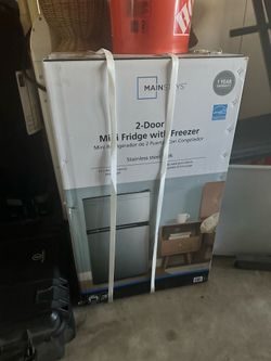 2 door fridge slightly used