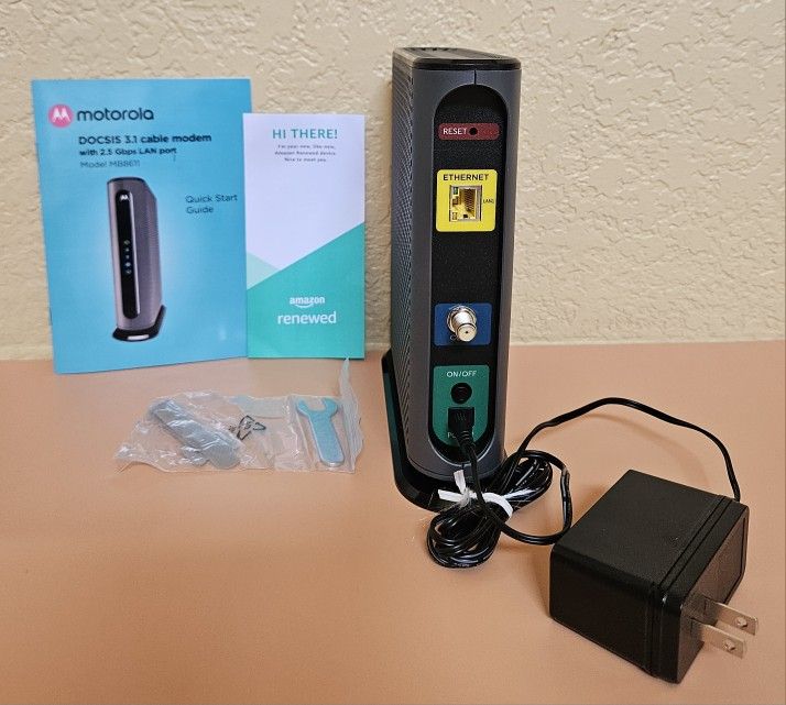 Motorola MB8611 DOCSIS 3.1 Multi-Gig Cable Modem