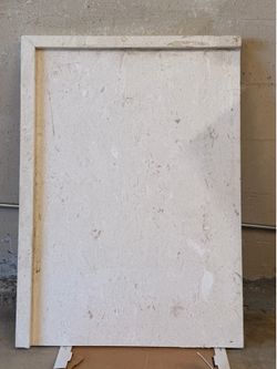 Slab of finished marble