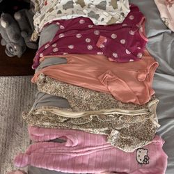 Baby Girl Clothes Bundle 59 Pieces
