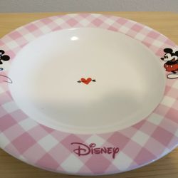 Minnie and Mickey Pasta Plates (2) Disney Korea
