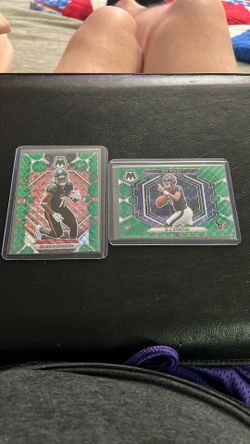 Cj Stroud And Bijan Robinson Green RC Mosaic