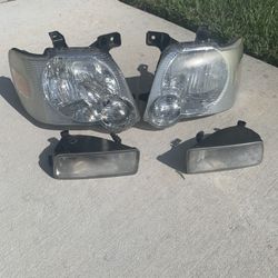 Ford Explorer Headlights And Fog Lights  07-10