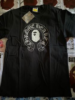 BAPE x Chrome Hearts Collab T-Shirt Size L