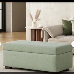 Light Green Ottoman