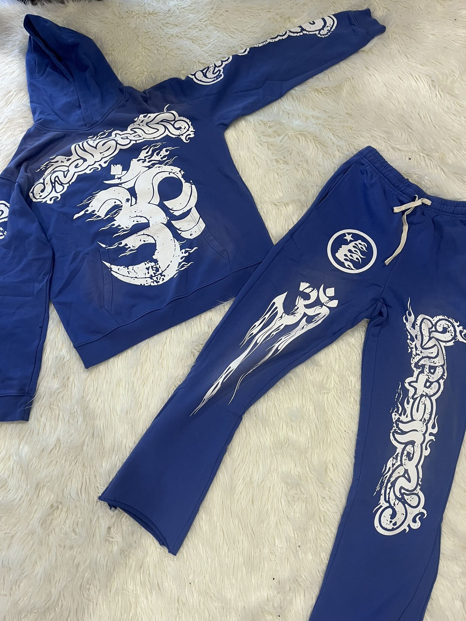 hellstar hoodie and sweats