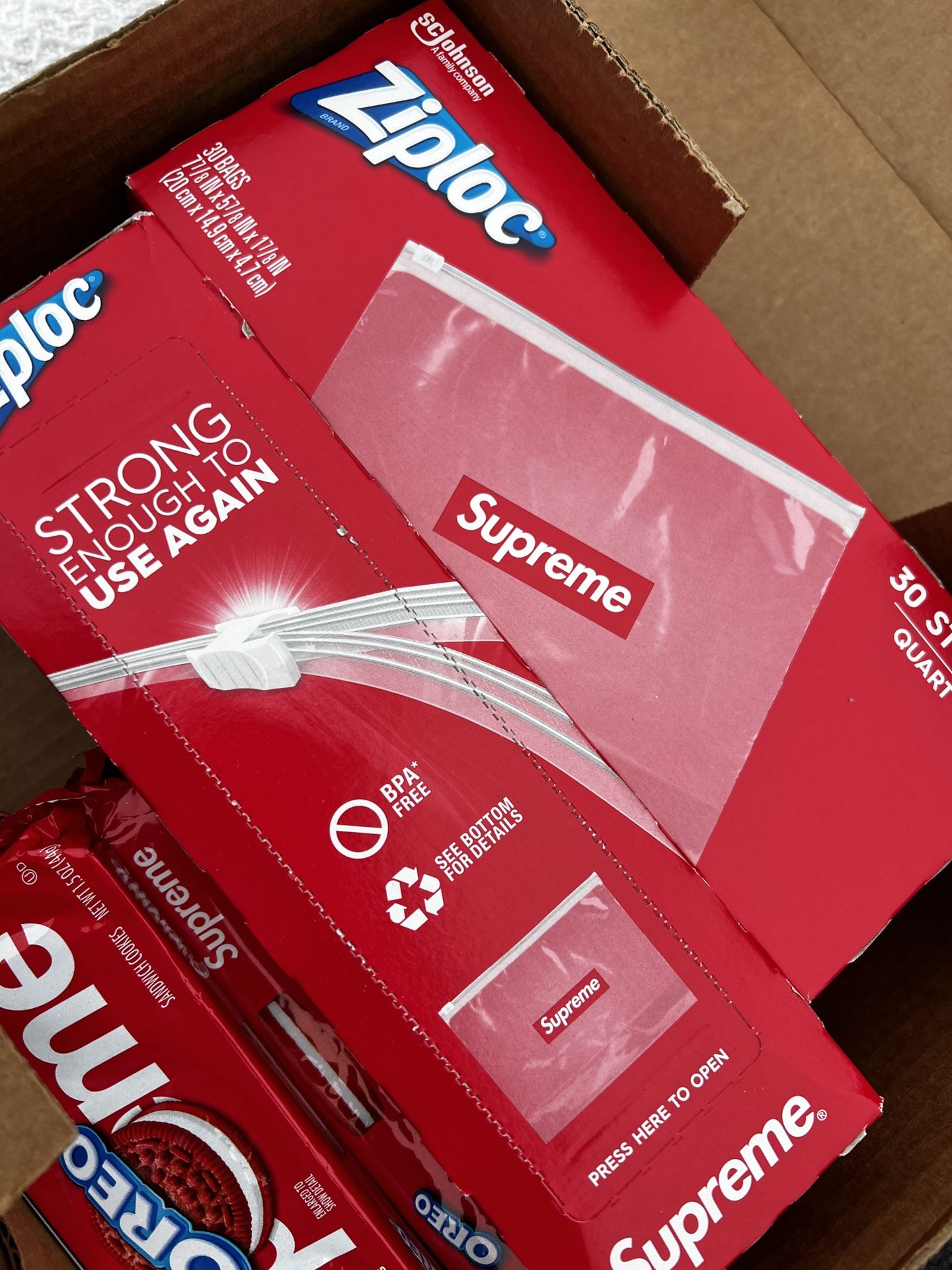 Supreme Ziploc Bags