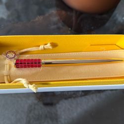 Swarovski red ruby pen