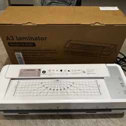 Commercial Laminator Machine 13 Inch 4-Roller, 55s Fast Warm-Up Never-Jam Lamination Machine, 3-10 Mil Thickness, Supports 11x17 & A3 Document Laminat