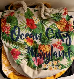 Ocean City Maryland Canvas Tote Bag