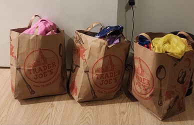3 full bags of girls clothes size 8