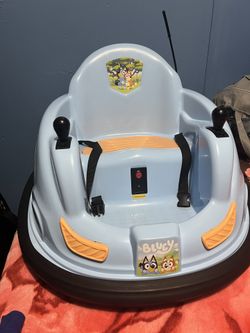 6V Bluey Bumper Car