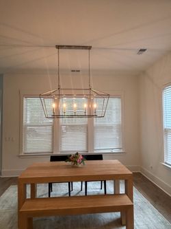 Modern dining table