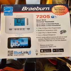 Braeburn 7205 Thermostats 