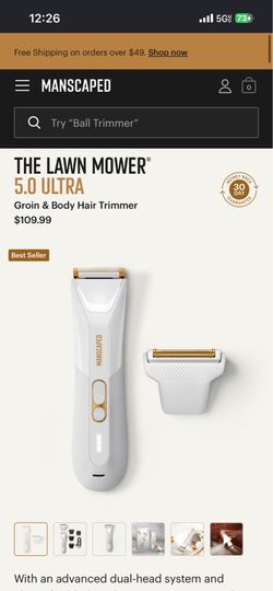 Manscaped shaver  for full body