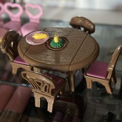 Brown Toy Table