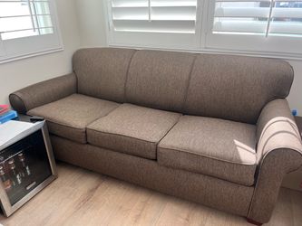 Couch converts to a bed (mattress included)