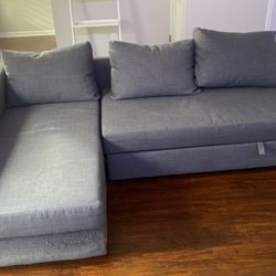 couch  that pulls  out to a bed 