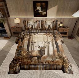 Deer Comforter Set - Full Size