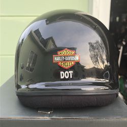 Harley Davidson half helmet