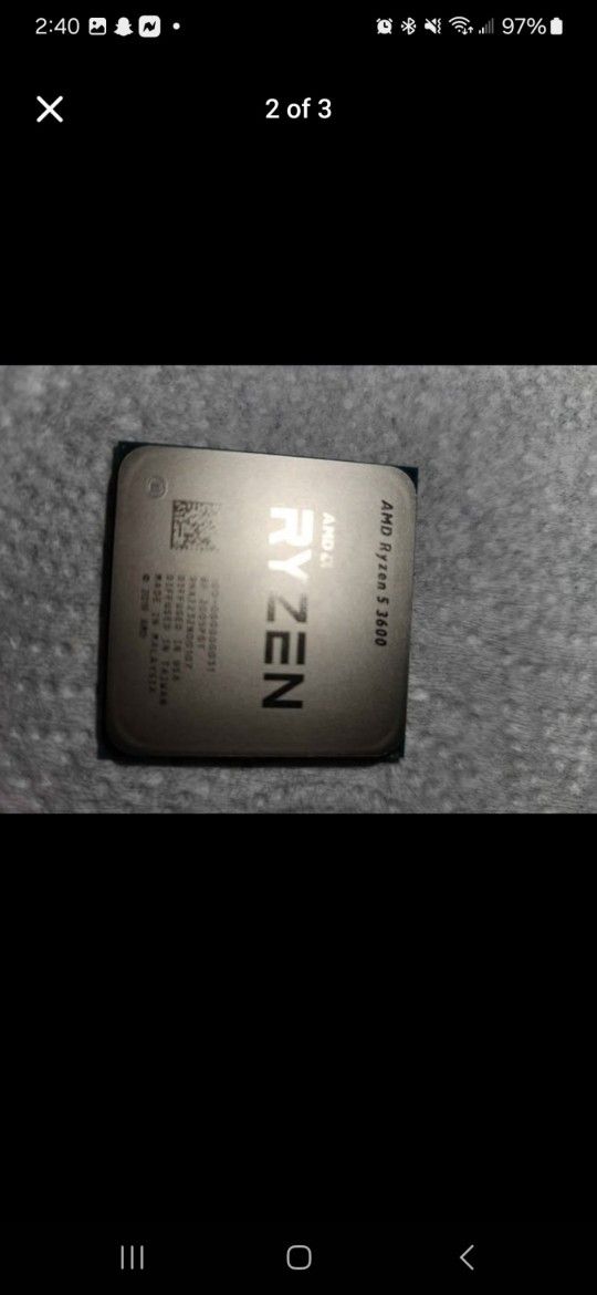 Ryzen 5 3600