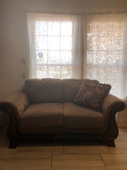 Two Matching Deep-Seat Loveseats – $200 Each or Both for $300