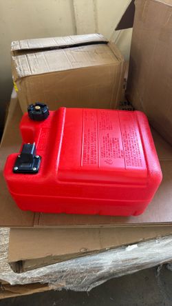 24L 6 Gallon Portable Boat Fuel Tank Yamaha Marine Outboard Gas Tank