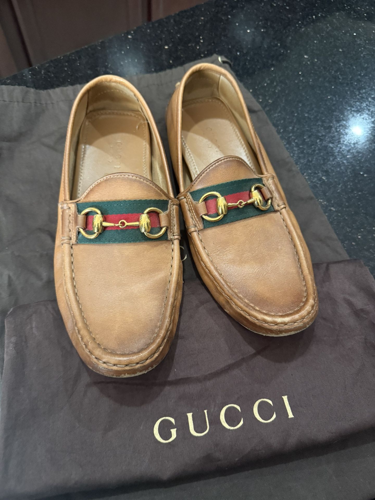 Gucci Leather Loafers