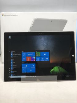 Surface pro 3 8gb ram - 256ssd gb - intel i5 1.9ghz -2.50ghz turbo boost with WINDOWS 10 PROFESSIONAL 64bit ++Microsoft office
