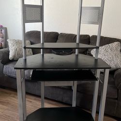 Computer Hutch /Metal Desk 