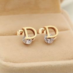 18K Gold Plated earrings Stainless