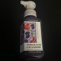 pomegranate blackberry foaming hand soap from bb&w