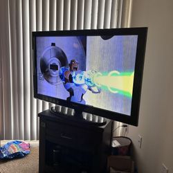 50 Inch Samsung TV W/firestick