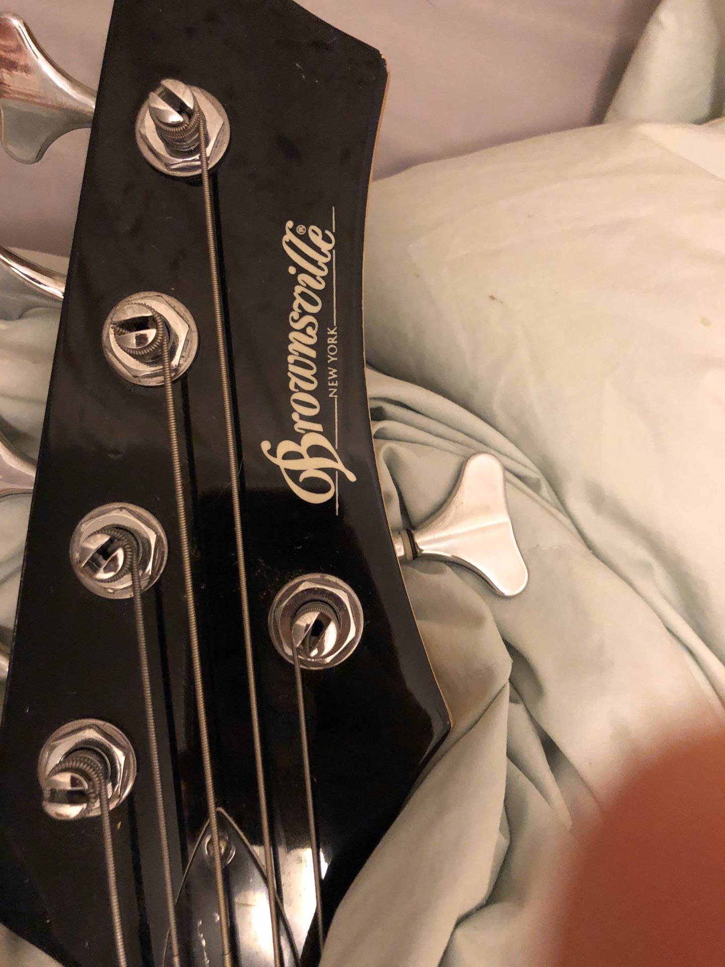 Brownsville New York 5 string electric bass guitar for Sale in Chicago