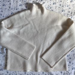 Women Mock Neck Sweater