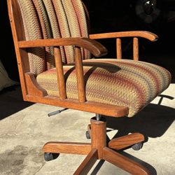 Delray Oak Desk Chair