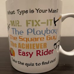 MAN QUIZ MUG