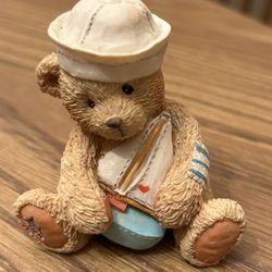 Cherished Teddies Jonathan - Sail with me / Boy Bear With Sailboat 