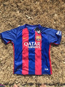 Brand New Barcelona Jersey sz. Small