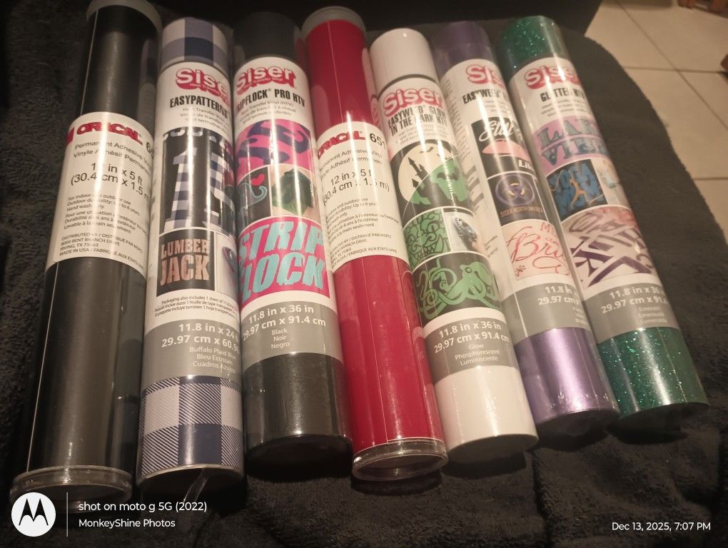 Vinyl-Permanent Adhesive Rolls
