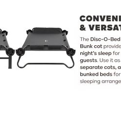 Disc-O-Bed Camping Cot