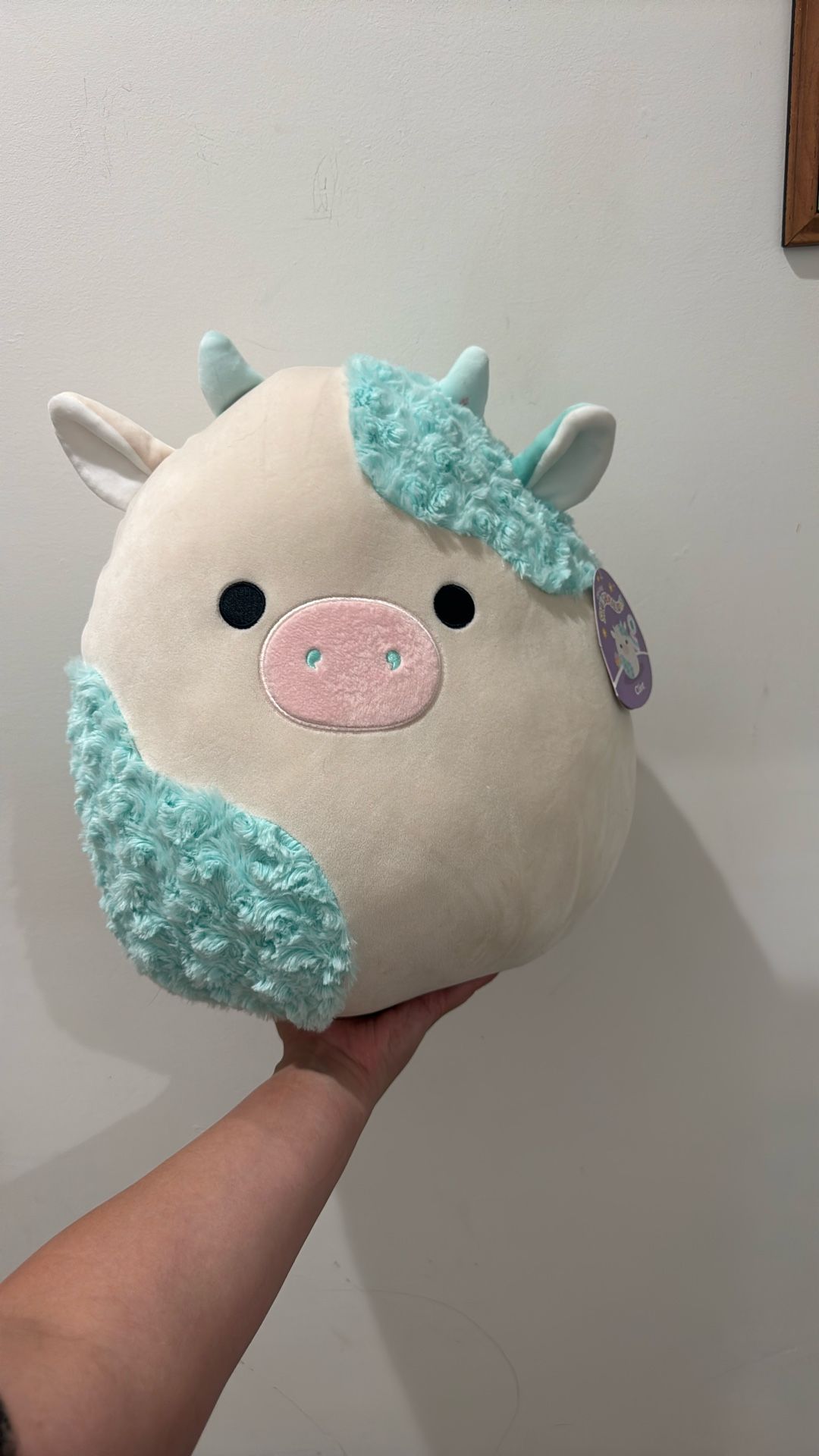 Rare Clint Cow Squishmallow FTM