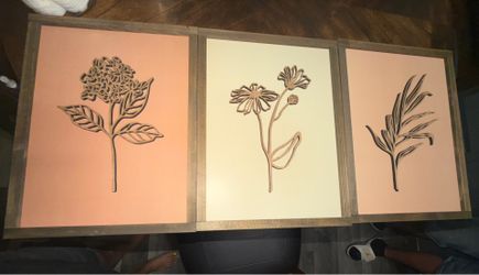 Framed art work
