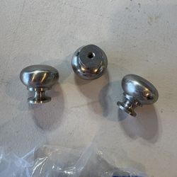 Lot of 30+  mushroom-style cabinet knobs