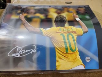Neymar Authentic Signed Brasil 