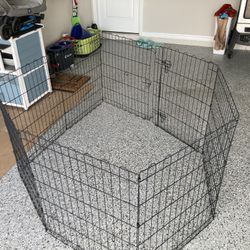 Portable Dog Fence With Cover