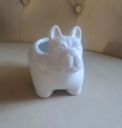 French Bulldog mini planter