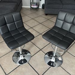 Modern Black Bar Stools